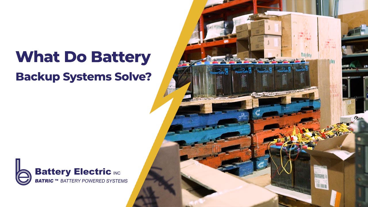 What Types Of Power Failures Or Conditions Do Battery Backup Systems Solve